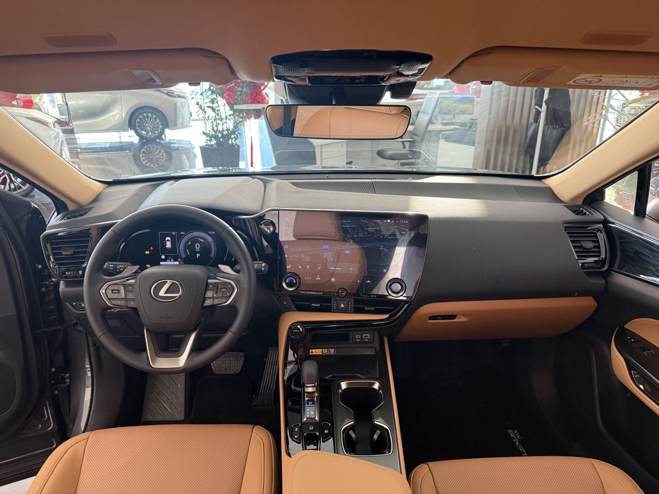 Коричнева комбінована шкіра / Вставки 